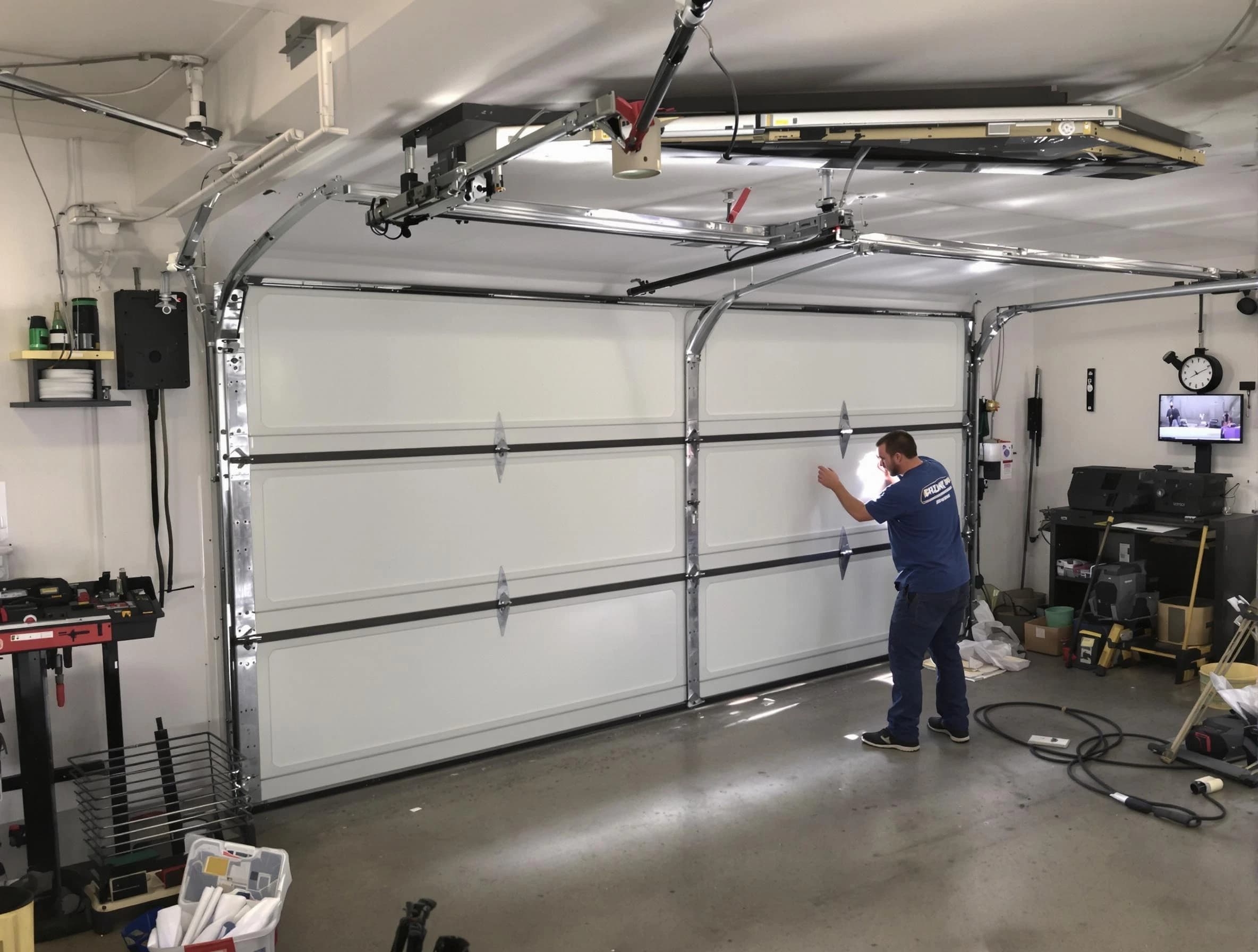 Professional garage door repair service by Hampton Garage Door Repair in Hampton