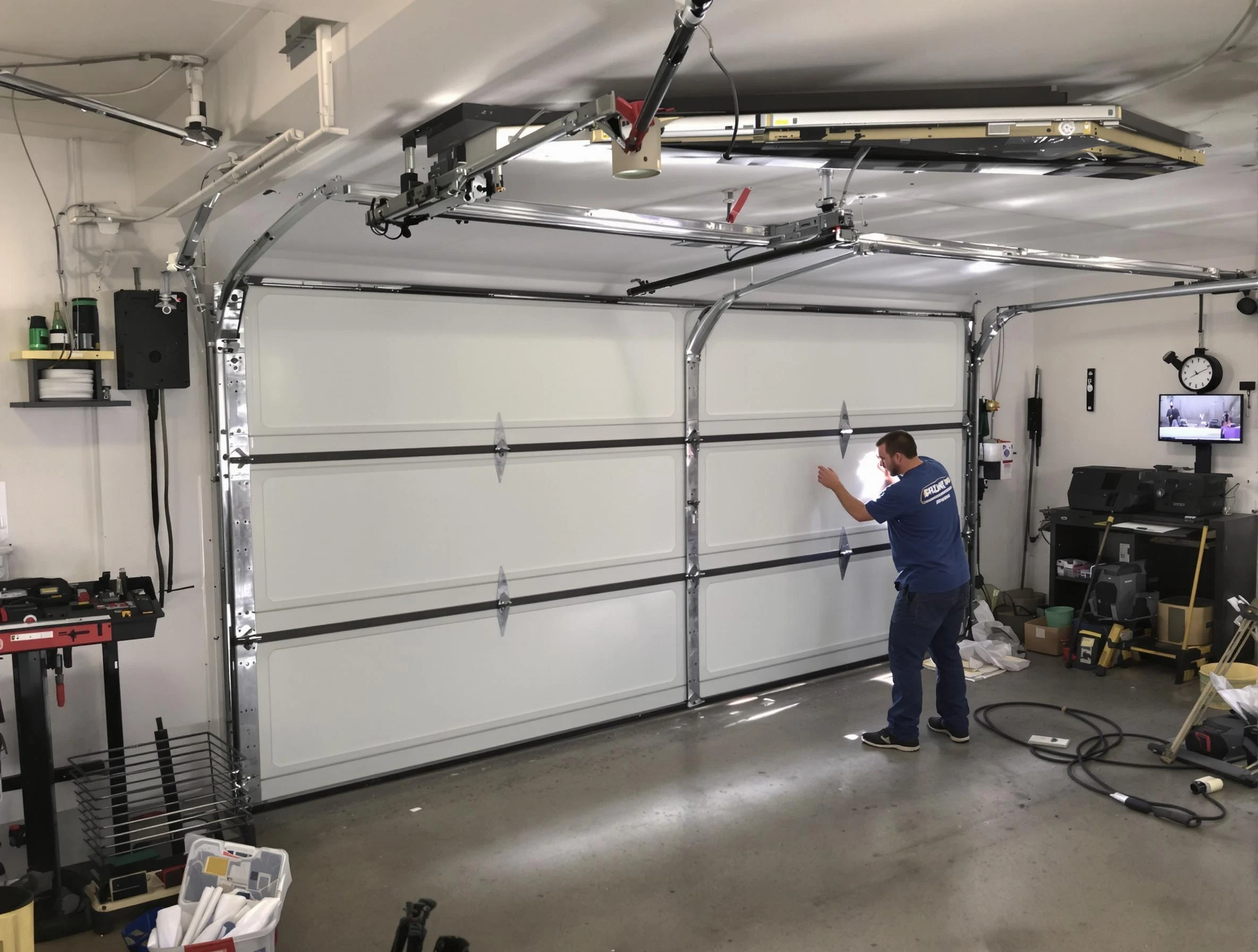 Professional garage door repair service by Hampton Garage Door Repair in Hampton