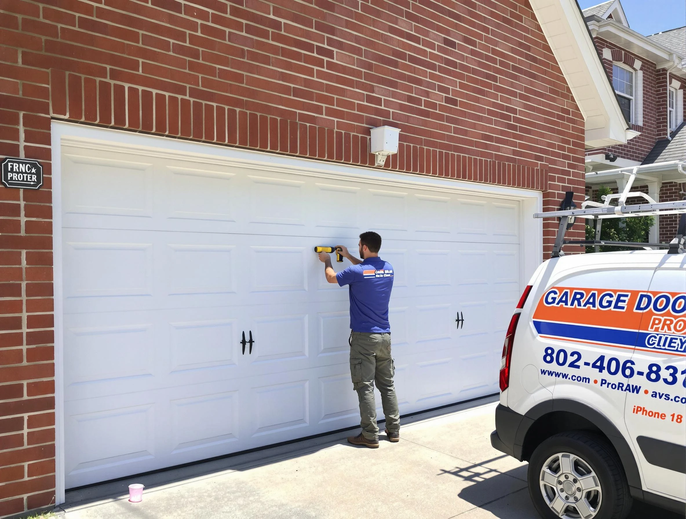 Local garage door repair service by Hampton Garage Door Repair in Hampton